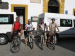 Mountainbiker in Andalusien