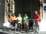 Gruppe von Radfahrern in Andalusien
