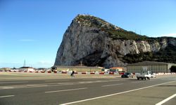 Gibraltar Landebahn