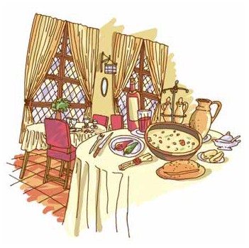 Das Restaurant des Paradors