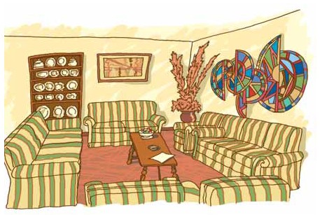 Die Innenausstattung des Paradors