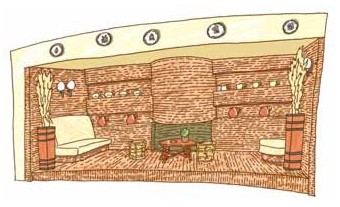 Parador Puerto Lumbreras Lobby