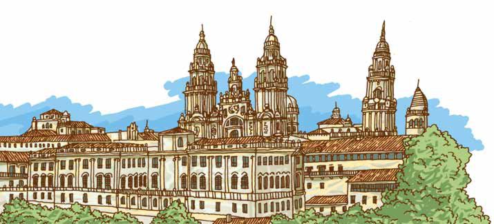 Santiago de Compostela Kathedrale