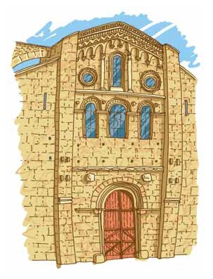 Das Eingangstor von Seu d Urgell