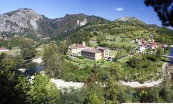 Hotel Am grünen Ufer des Sella in Asturien