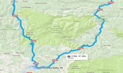 Route um dem Picos de Europa