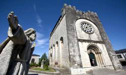 Romanischen Kirchen San Nicolao und San Xoán in Portomarin