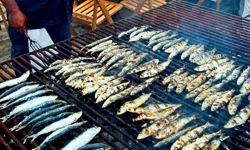 Baskenland - Sardinen-Grillfest in Algorta (Getxo)