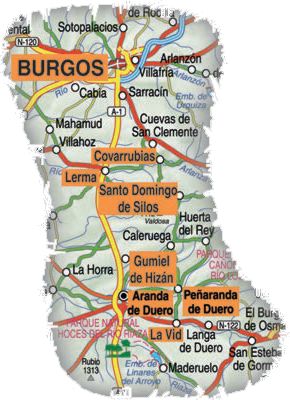 Route Burgos - Das Herz Kastiliens