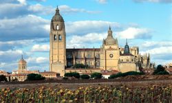 Vista General Catedral de Segovia