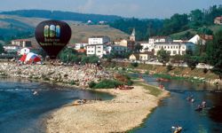 Ballon fahren und Paddeln in Asturien